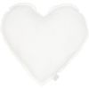 Coussin coeur blanc (40 cm)  par Cotton&Sweets