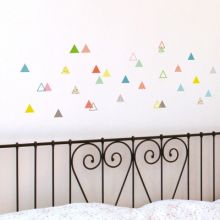 Stickers muraux 45 petits triangles  par Série-Golo