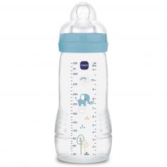 Biberon Easy Active 2ème âge Decor Océan - Tétine débit X (330ml) - MAM