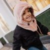 Cagoule polaire Warmy Pink (2-5 ans) Hello Hossy Ambiance 7