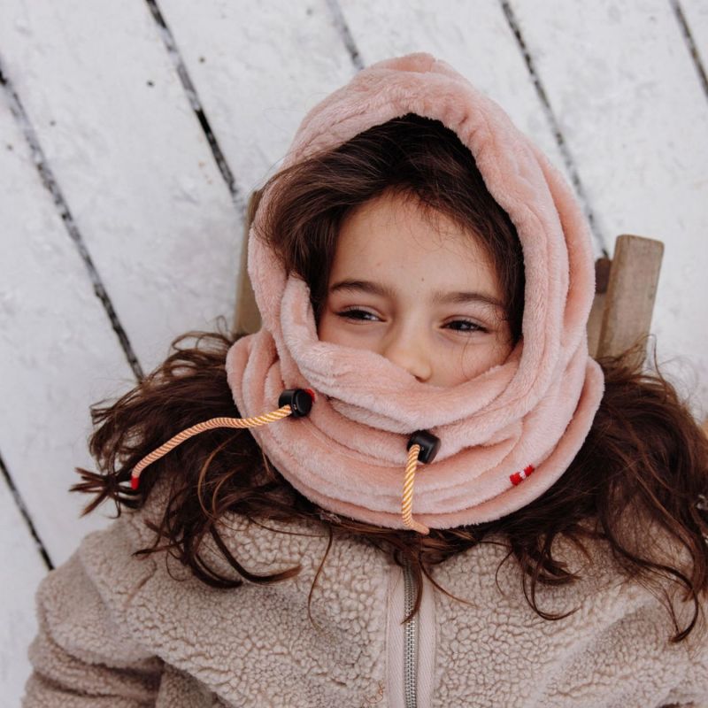 Cagoule polaire Warmy Pink (2-5 ans) Hello Hossy Ambiance 2