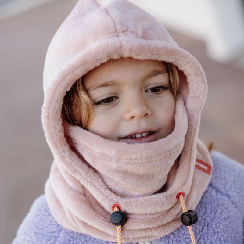 Cagoule polaire Warmy Pink (2-5 ans) Hello Hossy Ambiance 8