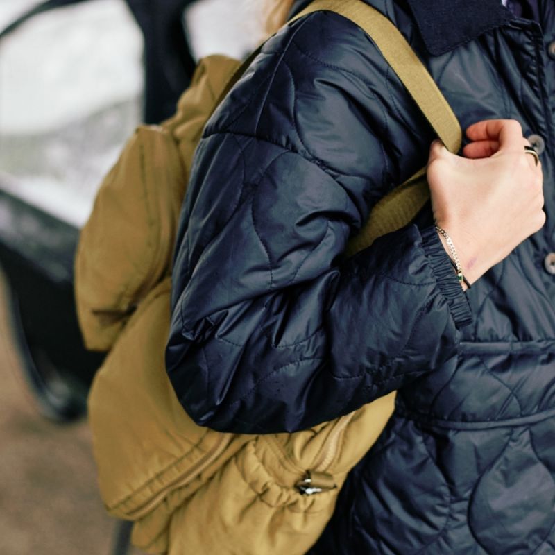 Sac à langer et pochette Mellow kaki Childhome Ambiance 7