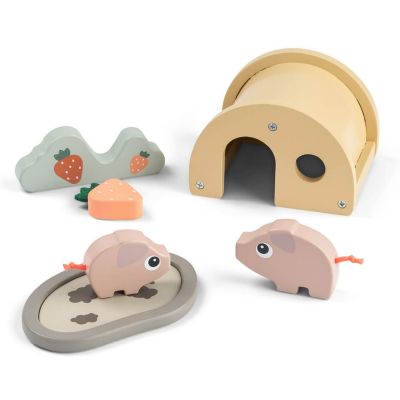 Coffret de jeu Tiny farm Pigee Done by Deer