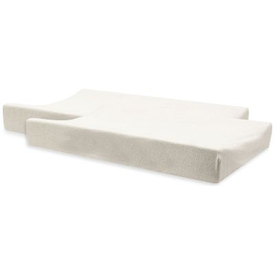 Lot de 2 housses de matelas à langer en éponge Sand (50 x 70 cm)