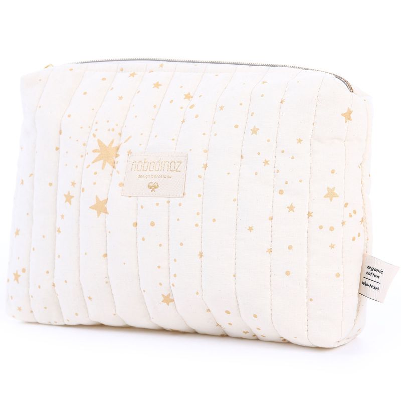 Trousse de toilette Travel écru Gold stella Nobodinoz