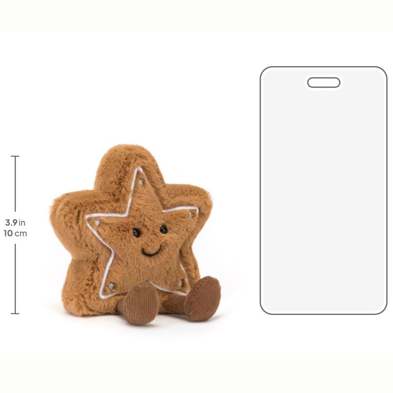 Peluche Amuseable Etoile en cookie (13 cm) Jellycat Produit 7