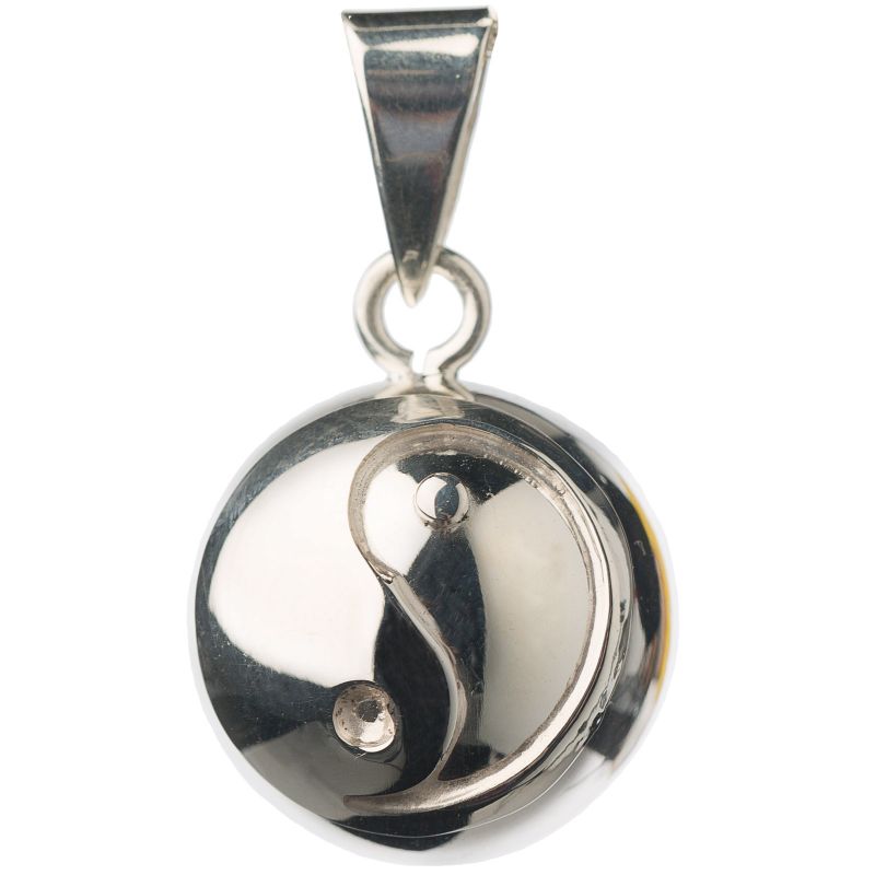 Bola argenté yin et yang Bola