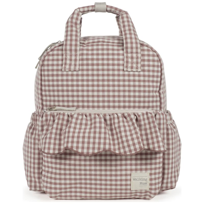 Sac à dos à langer Praliné Vichy Moka Walking Mum Produit 5
