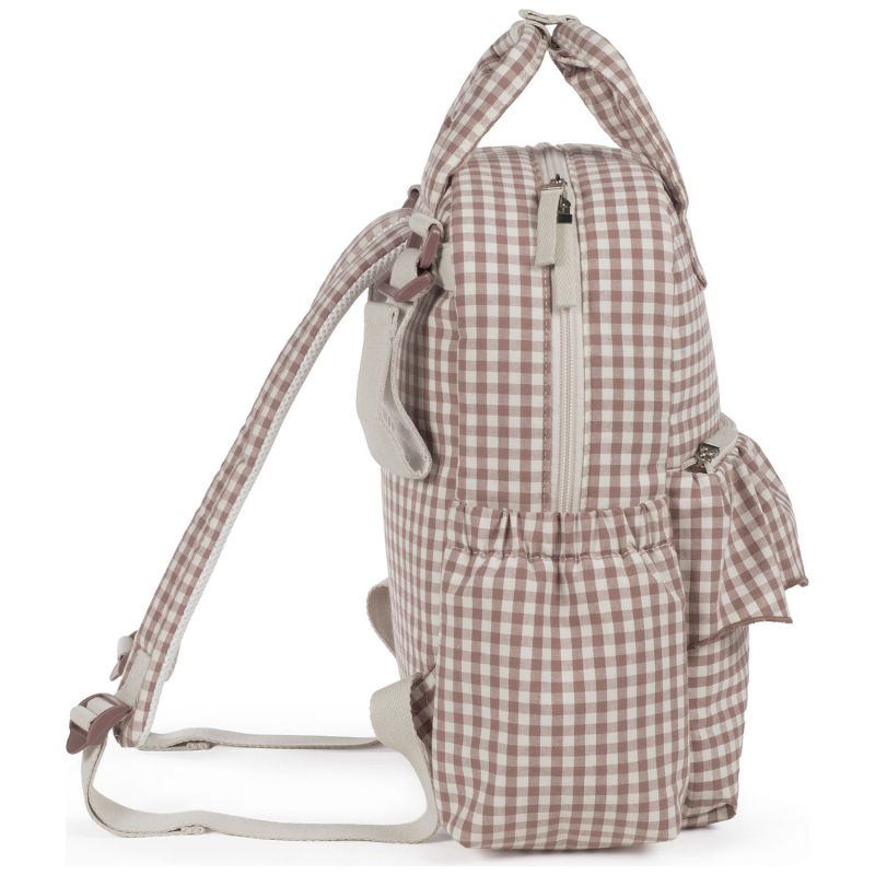 Sac à dos à langer Praliné Vichy Moka Walking Mum Produit 8