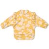 Bavoir à manches Merle Flower Lemon Yellow Liewood Produit 1