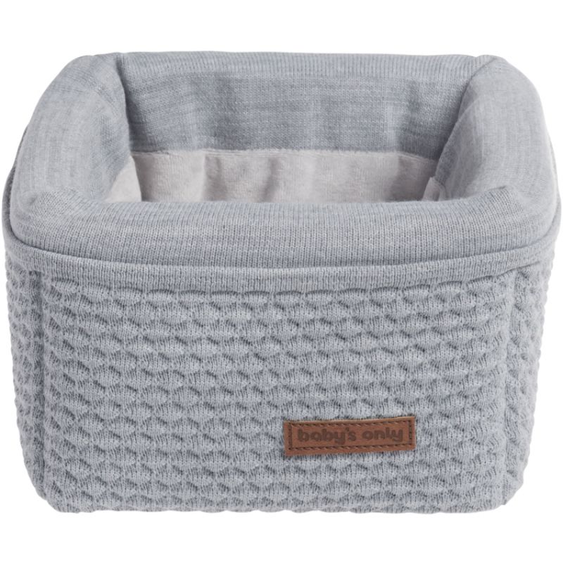 Panier de toilette gris Cloud Baby's Only