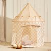 Tente de jeu à carreaux beige - Reconditionné Kid's Concept Produit 5