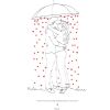 Affiche Sous le même parapluie A4 (personnalisable) - Minoé