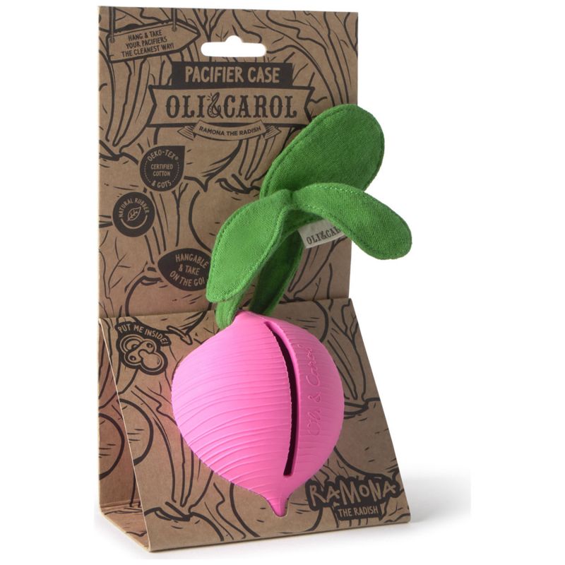 Range sucette Ramona le radis Oli & Carol Packaging 9