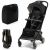 Variation Noir du produit Poussette cabine Pilot 2 Midnight Black de la marque Kinderkraft
