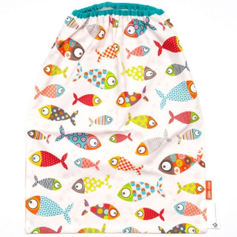 Bavoir élastiqué poissons Série-Golo