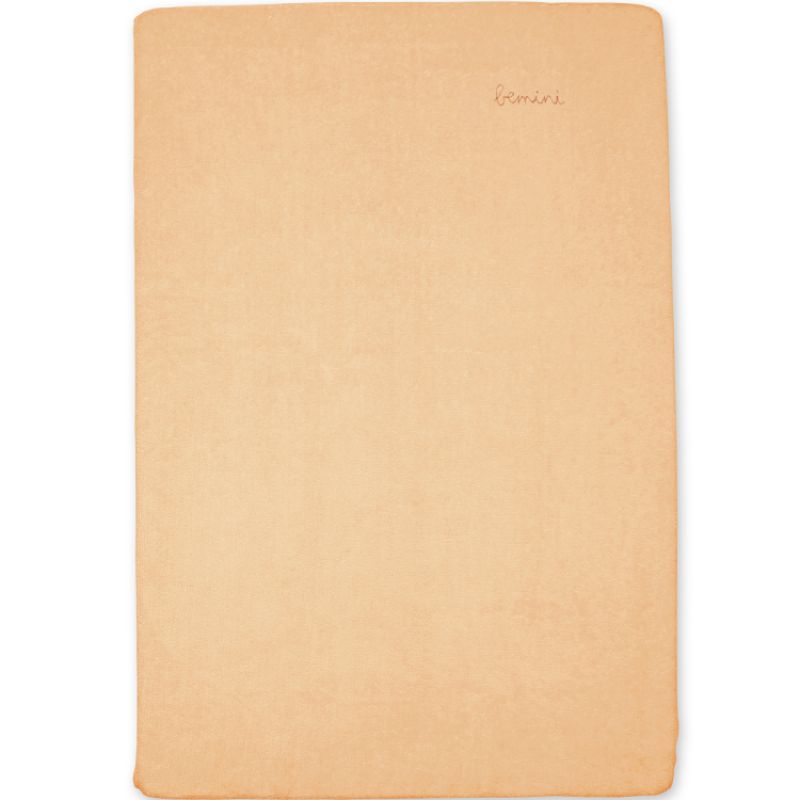 Housse de matelas à langer Bamboo jaune paille (60 x 85 cm) Bemini