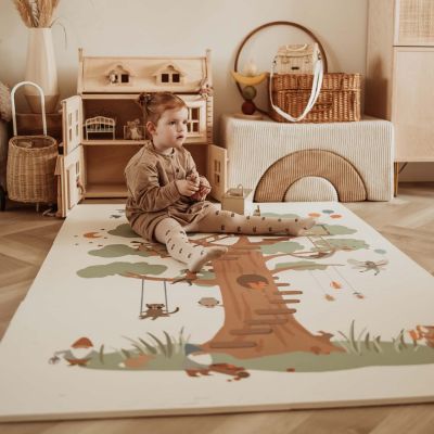 Tapis puzzle 3 en 1 Tiloo Treehouse (120 x 180 cm)