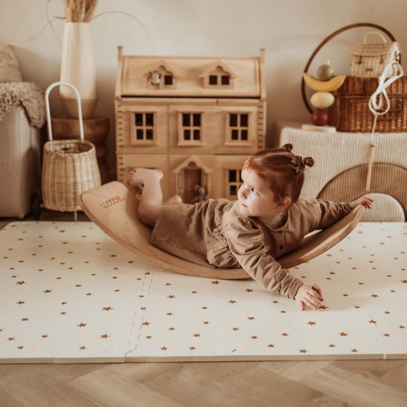 Tapis de jeu réversible 2 en 1 Tiloo Treehouse (120 x 180 cm) Play&Go Ambiance 8