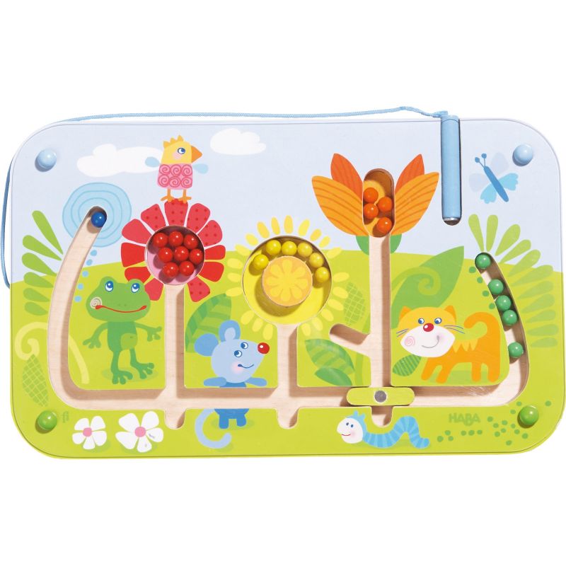 Jeu magnétique Labyrinthe de fleurs Haba