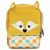 Variation Moutarde, blanc, bleu du produit Sac à dos isotherme Cyranos le Renard de la marque Les Déglingos