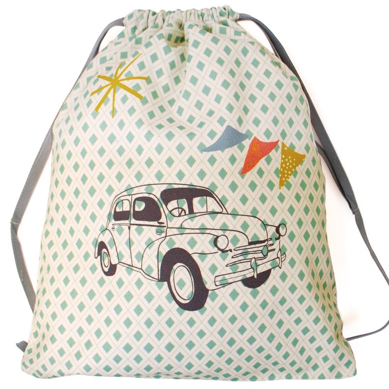 Sac à goûter Voiture Mimi'lou