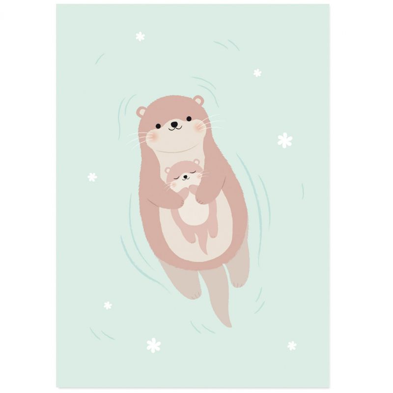 Affiche A3 Loutre Zü