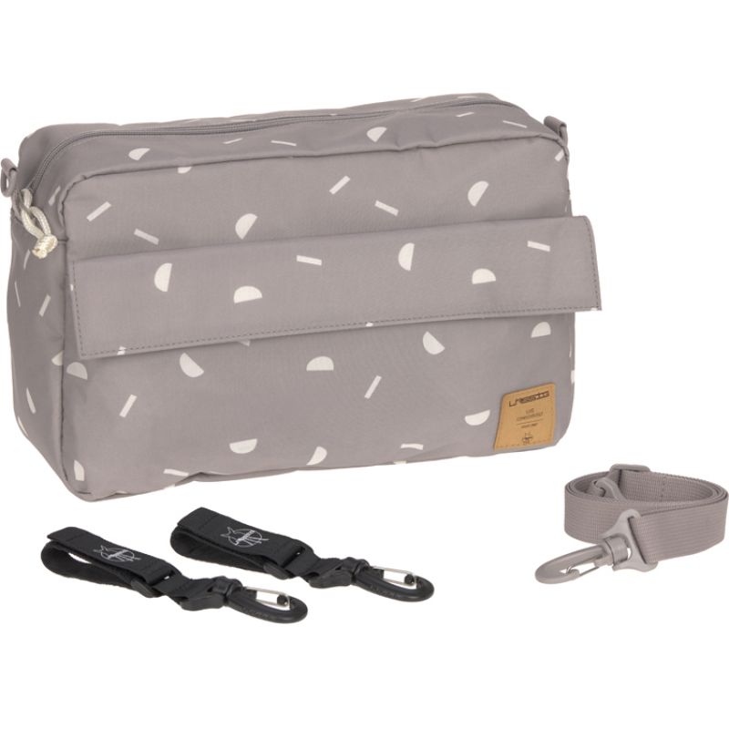 Sac à poussette Casual Blocks taupe Lässig