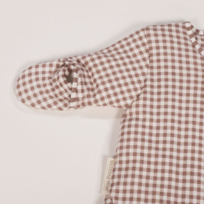 Gigoteuse Été Praliné Rayures Moka TOG 2,5 (1-4 mois) Walking Mum Ambiance 4