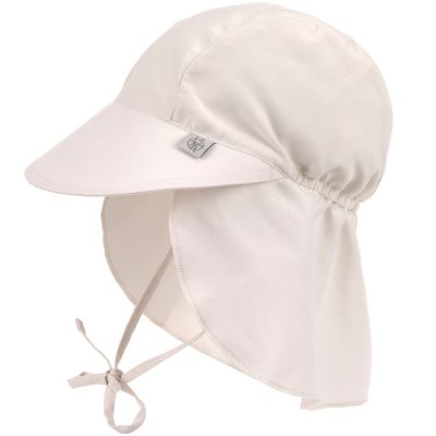 Casquette protège nuque anti-UV écru (7-18 mois)