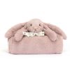 Couverture bébé Bashful Lapin Luxe Rosa (70 cm) Jellycat Produit 1