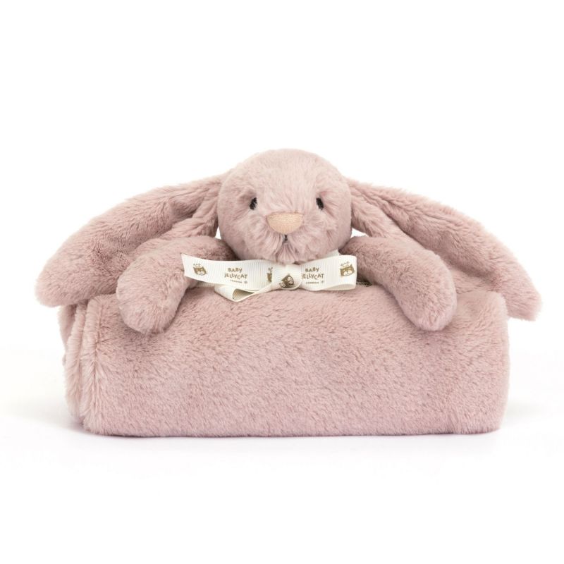Couverture bébé Bashful Lapin Luxe Rosa (70 cm) Jellycat Produit 1
