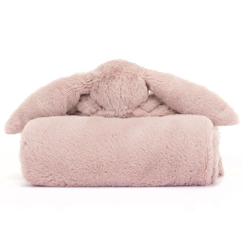 Couverture bébé Bashful Lapin Luxe Rosa (70 cm) Jellycat Produit 3