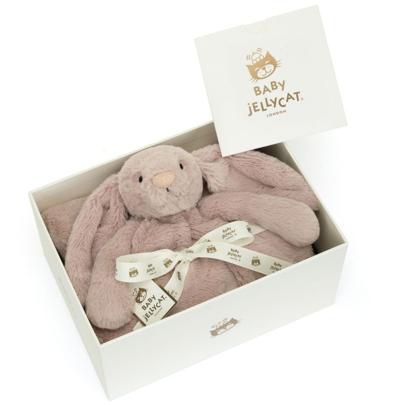 Couverture bébé Bashful Lapin Luxe Rosa (70 cm) Jellycat Packaging 6
