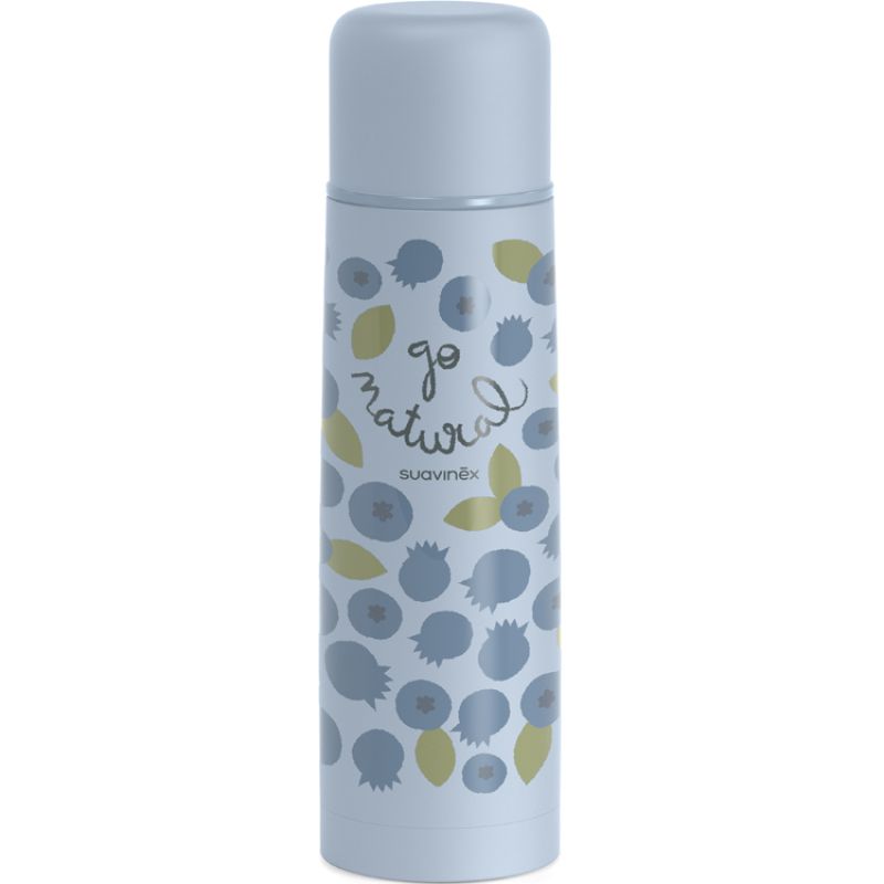 Gourde isotherme Go Natural Myrtille (500 ml) Suavinex