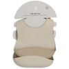 Lot de 2 bavoirs en silicone Natural Shades Jollein Packaging 5