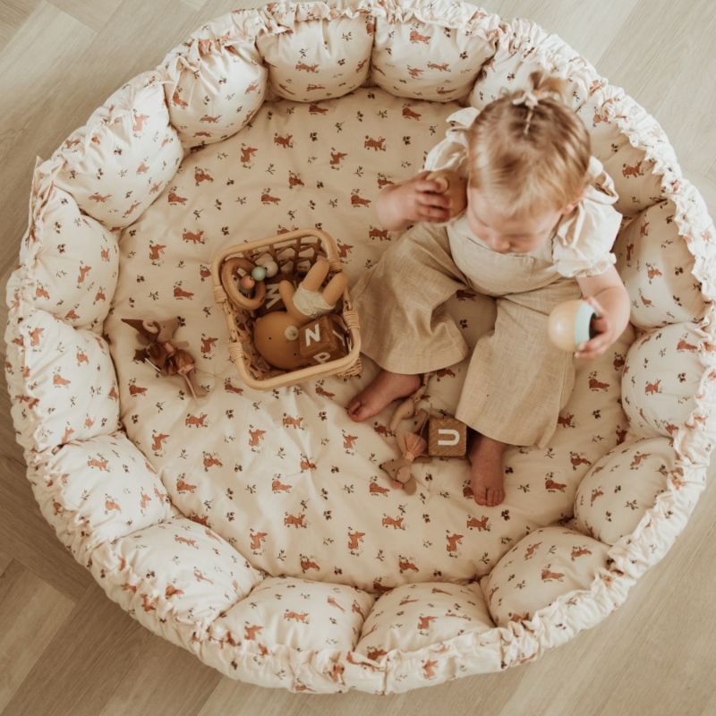 Tapis de jeu 3 en 1 Organic Coco Rabbit Play&Go Ambiance 9