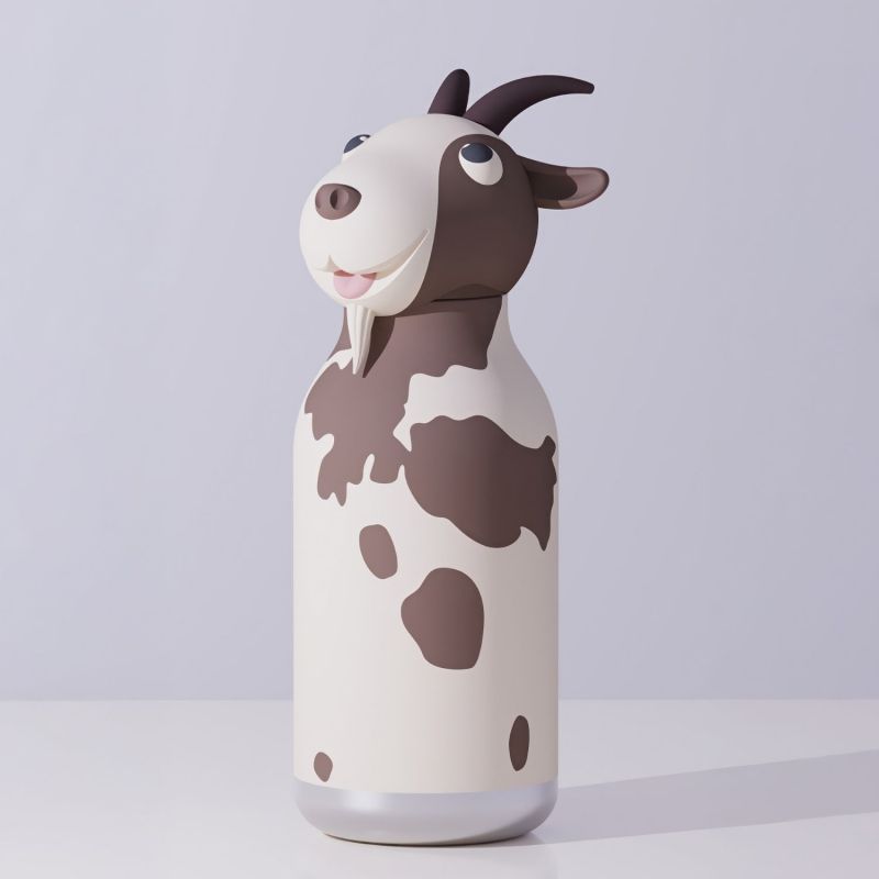 Gourde isotherme Bestie Chèvre (460 ml) Asobu Ambiance 2