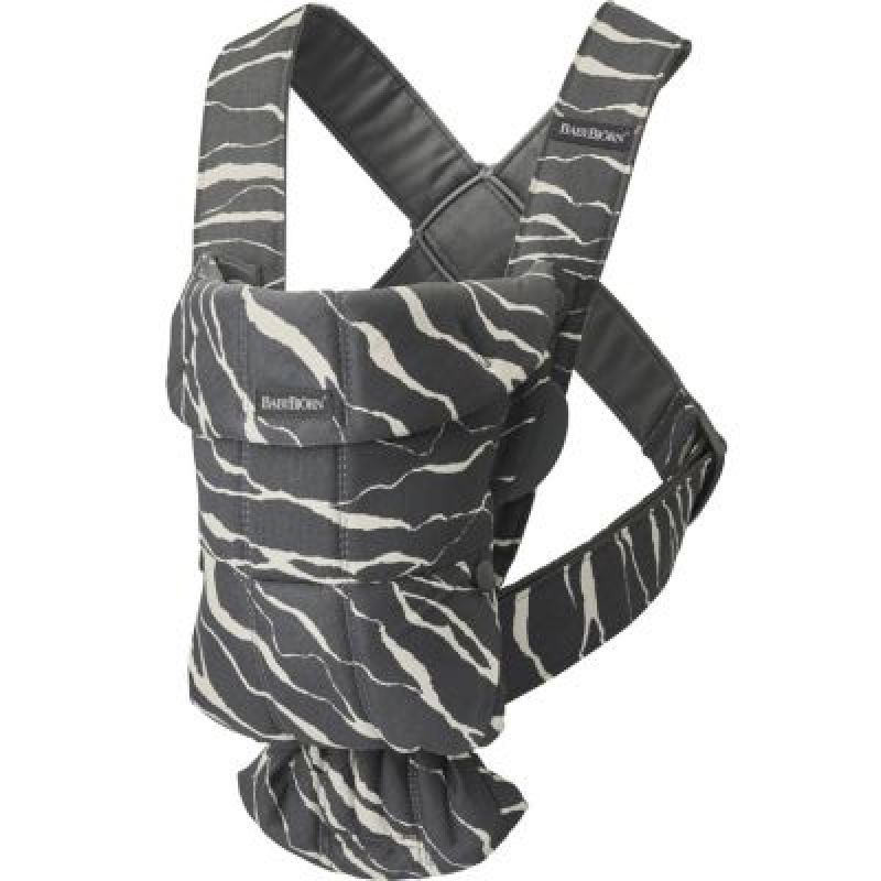Porte bébé Mini en coton Paysage anthracite BabyBjörn