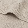 Couverture en tricot Box Knit Warm Sand (100 x 150 cm) Jollein Produit 6