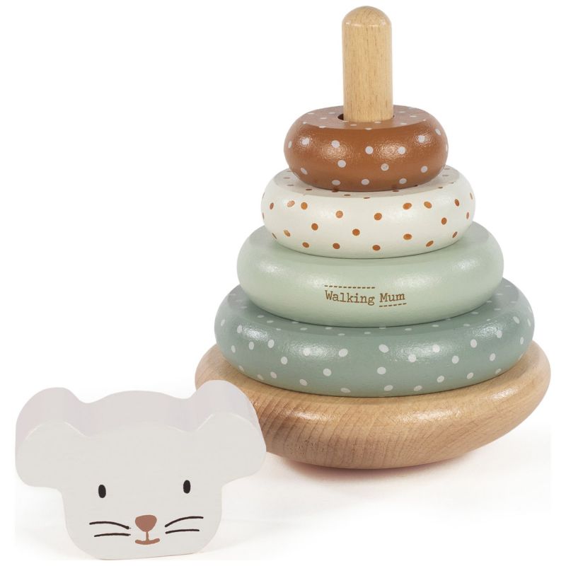 Empileur à bascule en bois Poppy - Reconditionné Walking Mum Produit 3