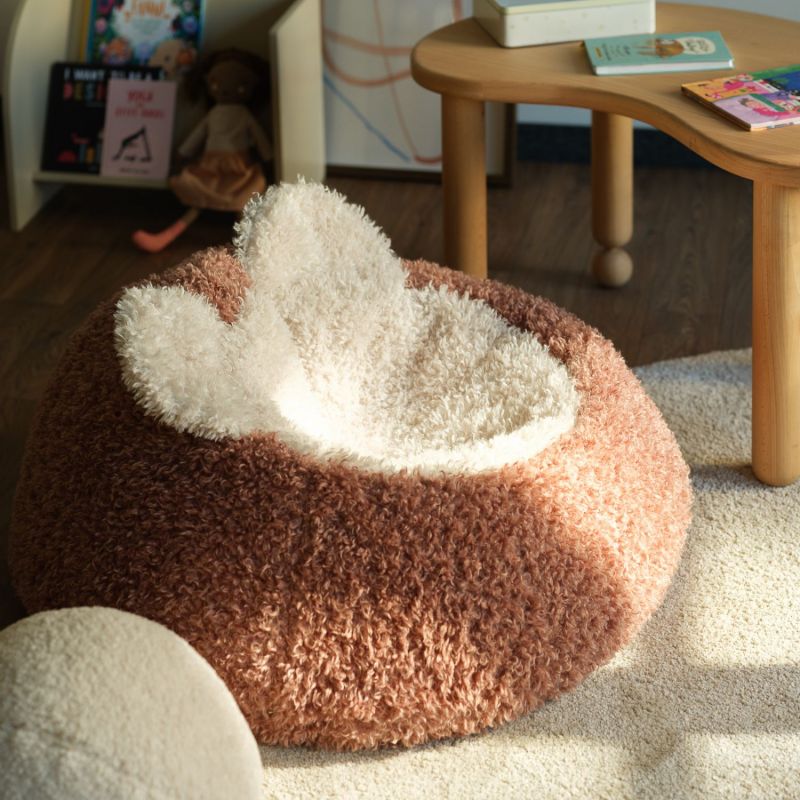 Pouf Yeti Blush Wigiwama Ambiance 7