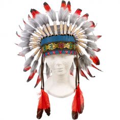 Coiffe indienne Ituha rouge - Souza For Kids