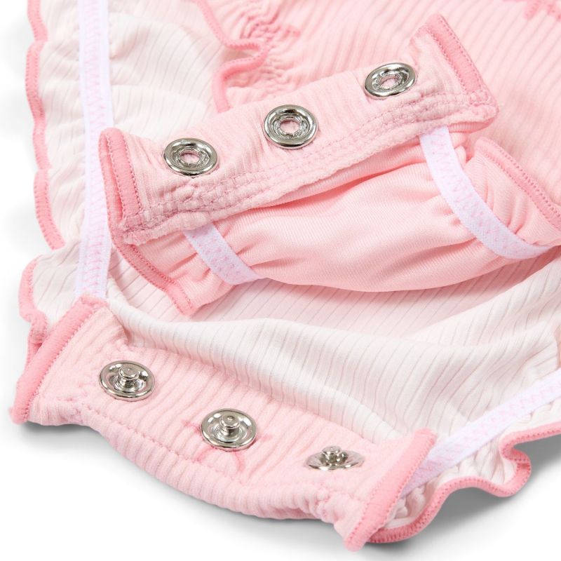 Maillot de bain manches longues 1 pièce à volants Dreamy Seashells (3-4 ans) Little Dutch Produit 4