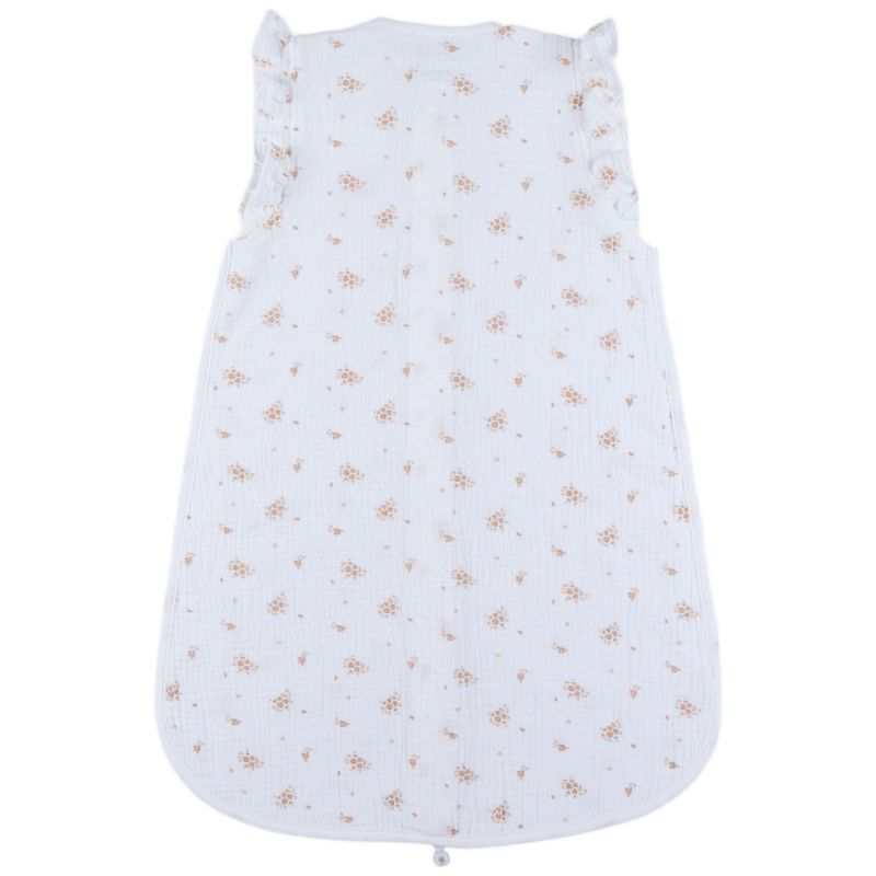 Gigoteuse légère en mousseline bio Fleurs d'Antan (70 cm) Noukie's Produit 3