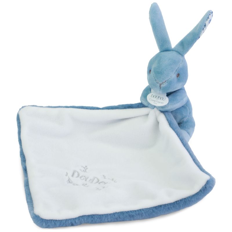 Lapin Doudou bleu (10 cm) Doudou et Compagnie Produit 3