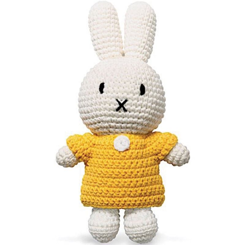 Peluche Miffy jaune (25 cm) Just Dutch