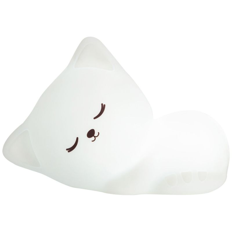 Veilleuse tactile en silicone Chat Stella avec télécommande Little L Produit 4