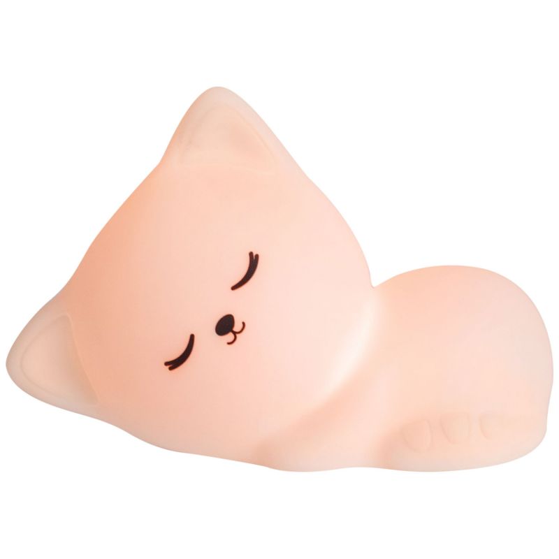 Veilleuse tactile en silicone Chat Stella avec télécommande Little L Produit 5